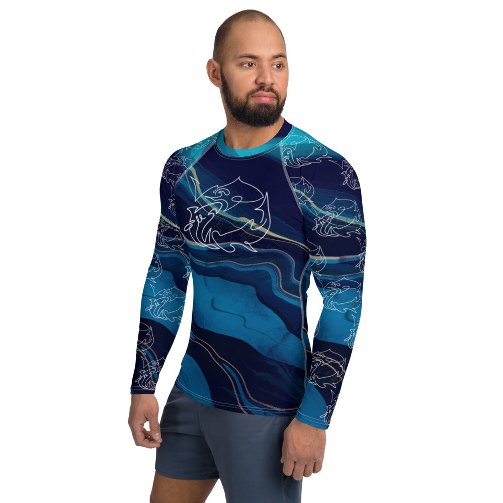 Shark Men's Rash Guard