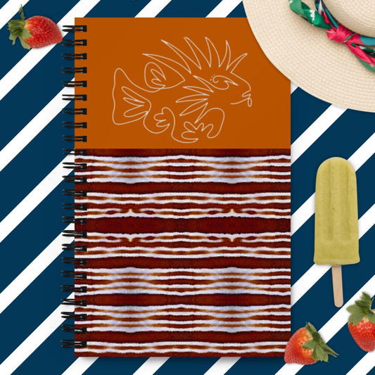 Lion Fish Spiral notebook