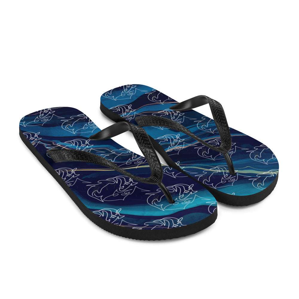 Shark flip outlet flops